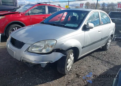 2007 Kia Rio Lx z USA, uszkodzony, nr VIN KNADE123976223738